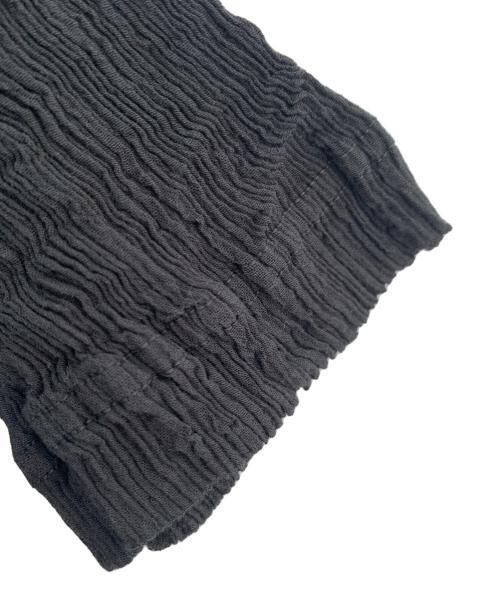 ISSEY MIYAKE（イッセイミヤケ）ISSEY MIYAKE (イッセイミヤケ) 半袖カットソー ブラック サイズ:２の古着・服飾アイテム