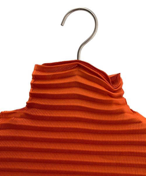 ISSEY MIYAKE（イッセイミヤケ）ISSEY MIYAKE (イッセイミヤケ) 長袖カットソー オレンジ サイズ:２の古着・服飾アイテム