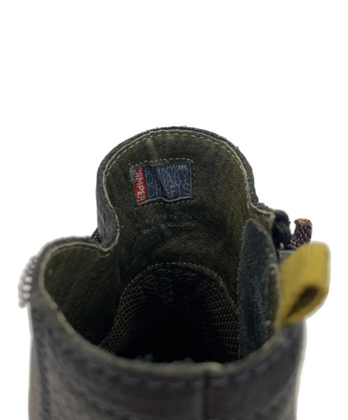 CAMPER（カンペール）CAMPER (カンペール) レザーレースアップブーツ ブラック サイズ:EU38の古着・服飾アイテム