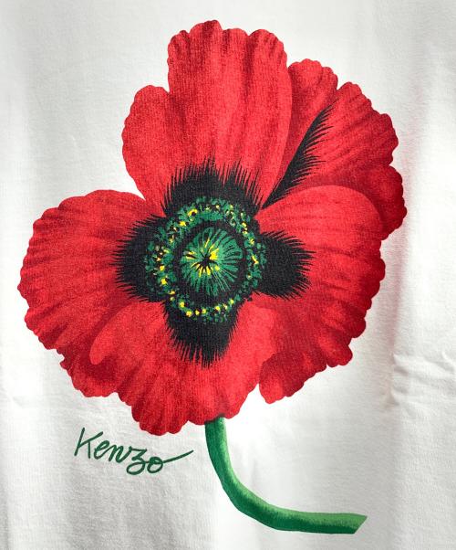 KENZO（ケンゾー）KENZO (ケンゾー) 半袖カットソー ホワイト サイズ:Ｍの古着・服飾アイテム