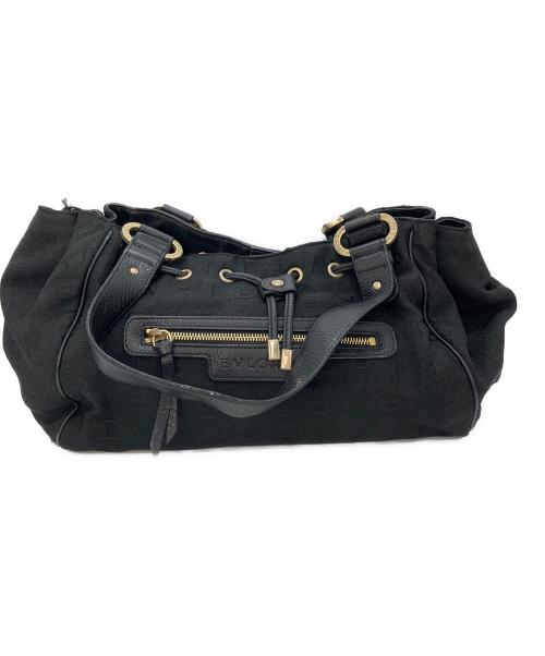 BVLGARI（ブルガリ）BVLGARI (ブルガリ) ハンドバッグ ブラックの古着・服飾アイテム