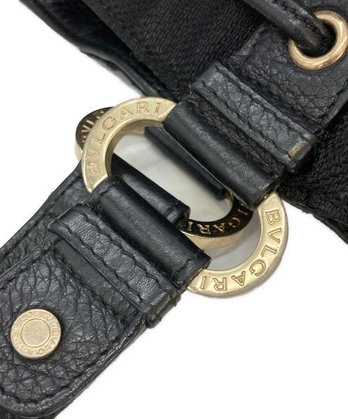 BVLGARI（ブルガリ）BVLGARI (ブルガリ) ハンドバッグ ブラックの古着・服飾アイテム