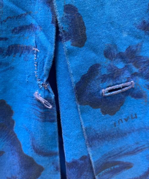 ui maikai（ウイマイカイ）ui maikai (ウイマイカイ) 半袖シャツ ブルー サイズ:不明の古着・服飾アイテム