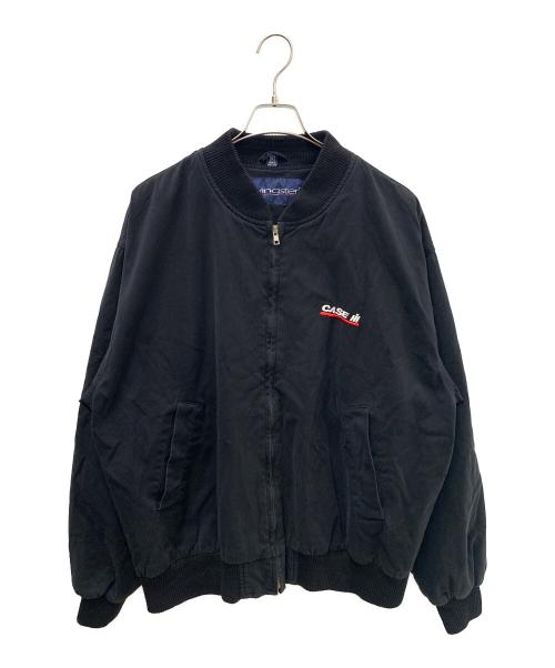 Swing ster（スウィングスター）Swing ster (スウィングスター) ブルゾン ブラック サイズ:XLの古着・服飾アイテム