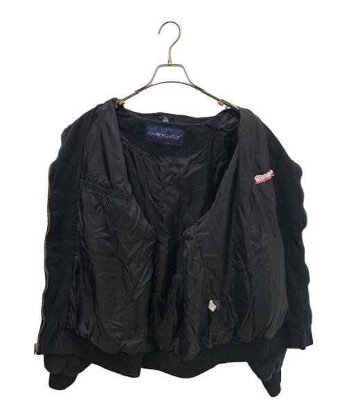 Swing ster（スウィングスター）Swing ster (スウィングスター) ブルゾン ブラック サイズ:XLの古着・服飾アイテム