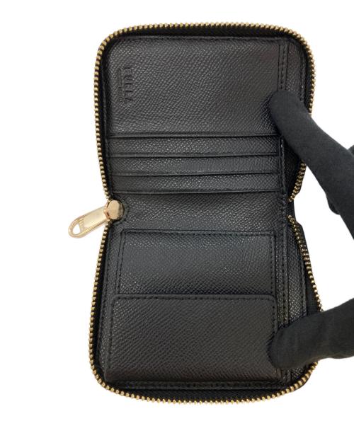 FURLA（フルラ）FURLA (フルラ) コンパクトウォレット ブラックの古着・服飾アイテム