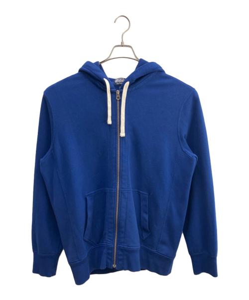 POLO RALPH LAUREN（ポロ・ラルフローレン）POLO RALPH LAUREN (ポロ・ラルフローレン) ジップパーカー ブルー サイズ:XLの古着・服飾アイテム