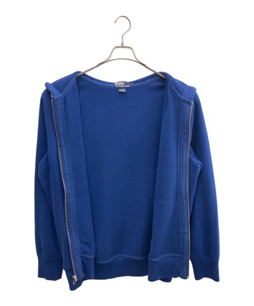 POLO RALPH LAUREN（ポロ・ラルフローレン）POLO RALPH LAUREN (ポロ・ラルフローレン) ジップパーカー ブルー サイズ:XLの古着・服飾アイテム