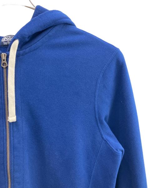 POLO RALPH LAUREN（ポロ・ラルフローレン）POLO RALPH LAUREN (ポロ・ラルフローレン) ジップパーカー ブルー サイズ:XLの古着・服飾アイテム