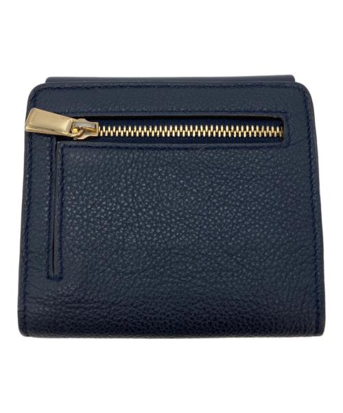 FURLA（フルラ）FURLA (フルラ) コンパクトウォレット ネイビーの古着・服飾アイテム