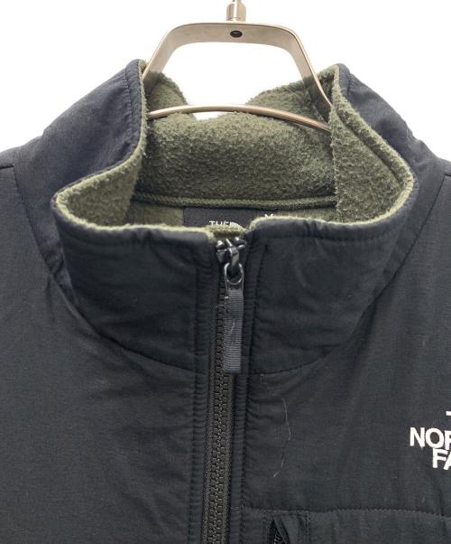 THE NORTH FACE（ザ ノース フェイス）THE NORTH FACE (ザ ノース フェイス) デナリジャケット ブラック×オリーブ サイズ:Ｍの古着・服飾アイテム