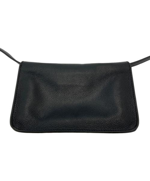 MARNI（マルニ）MARNI (マルニ) レザーショルダーバッグ ブラックの古着・服飾アイテム