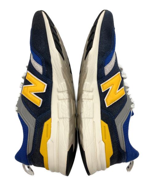 NEW BALANCE（ニューバランス）NEW BALANCE (ニューバランス) ローカットスニーカー ブルー サイズ:US9.5の古着・服飾アイテム