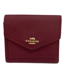 COACH（コーチ）の古着「3つ折り財布」｜ボルドー