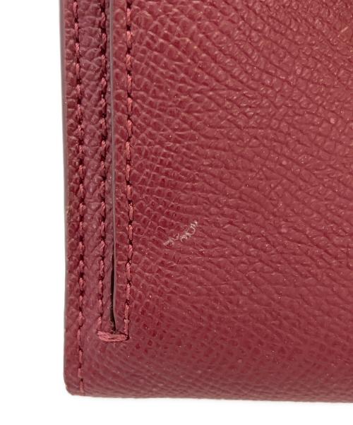 COACH（コーチ）COACH (コーチ) 3つ折り財布 ボルドーの古着・服飾アイテム