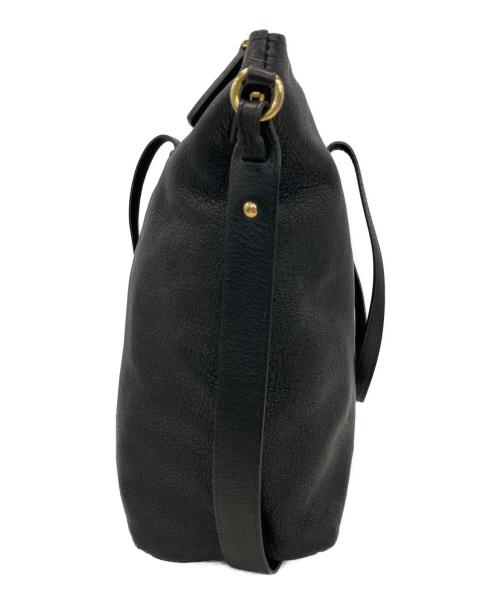 Salvatore Ferragamo（サルヴァトーレ フェラガモ）Salvatore Ferragamo (サルヴァトーレ フェラガモ) レザー2WAYバッグ ブラックの古着・服飾アイテム