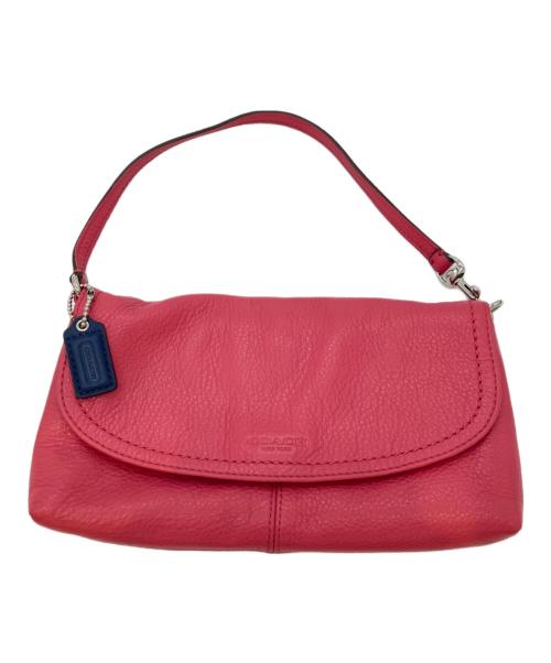 COACH（コーチ）COACH (コーチ) ハンドバッグ ピンクの古着・服飾アイテム