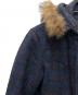 中古・古着 Harris Tweed (ハリスツイード) ダウンジャケット ブルー サイズ:38：6000円