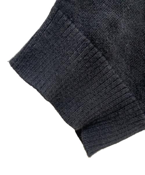 TTT MSW（ティー）TTT MSW (ティー) 厚手ニット ブラック サイズ:Ｍの古着・服飾アイテム
