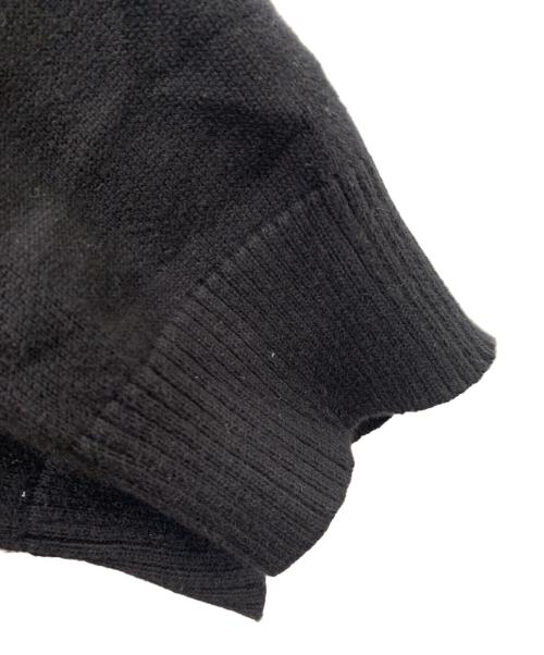 TTT MSW（ティー）TTT MSW (ティー) 厚手ニット ブラック サイズ:Ｍの古着・服飾アイテム