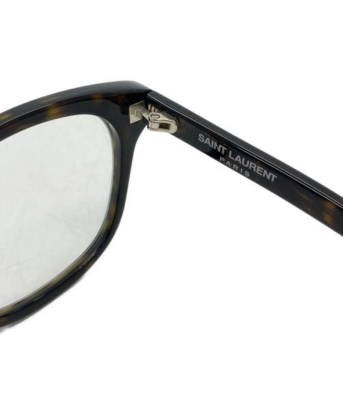 Saint Laurent Paris（サンローランパリ）Saint Laurent Paris (サンローランパリ) 眼鏡 ブラウンの古着・服飾アイテム