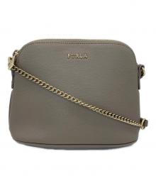 FURLA（フルラ）の古着「ショルダーバッグ」｜グレージュ