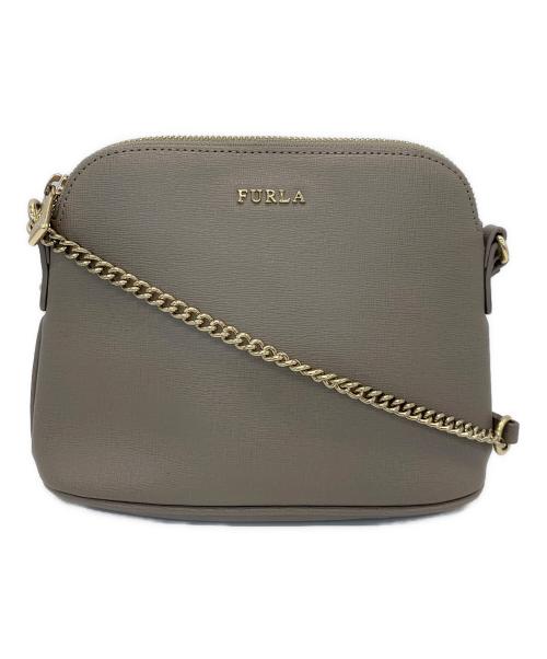FURLA（フルラ）FURLA (フルラ) ショルダーバッグ グレージュの古着・服飾アイテム