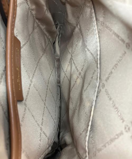 MICHAEL KORS（マイケル・コース）MICHAEL KORS (マイケル・コース) リュック ブラウンの古着・服飾アイテム