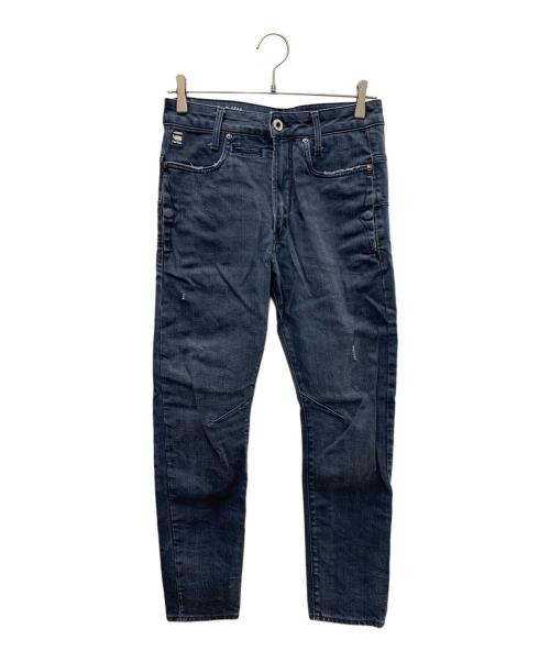 D-STAQ（ディースタック）D-STAQ (ディースタック) 3D sLIM DENIM ネイビー サイズ:W27×L30の古着・服飾アイテム