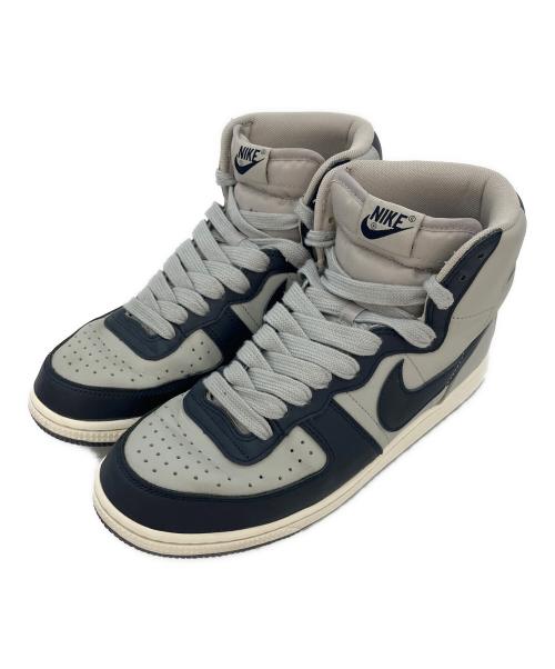 NIKE（ナイキ）NIKE (ナイキ) Terminator High  グレー×ネイビー サイズ:28の古着・服飾アイテム