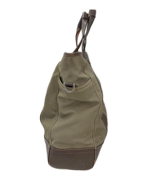 COACH（コーチ）COACH (コーチ) 2WAYバッグ カーキ×ブラウンの古着・服飾アイテム
