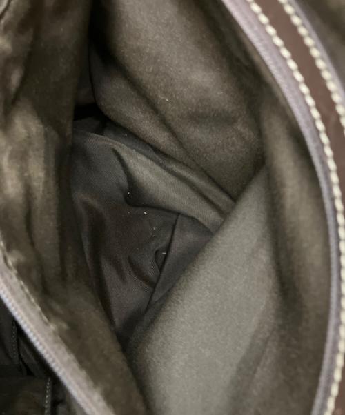 COACH（コーチ）COACH (コーチ) 2WAYバッグ カーキ×ブラウンの古着・服飾アイテム