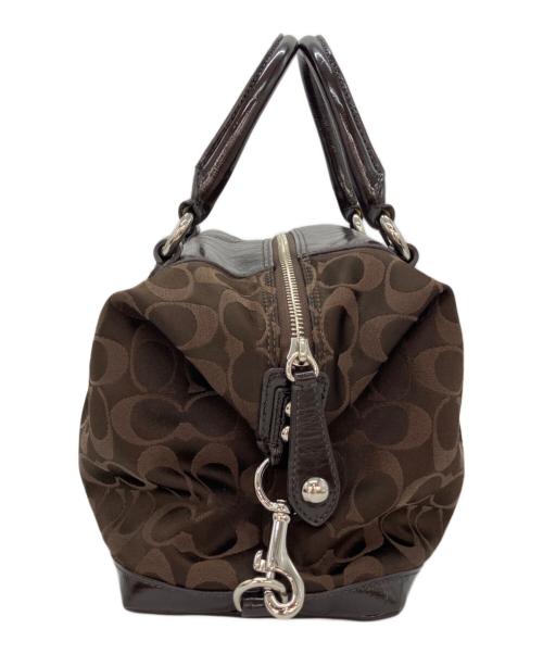 COACH（コーチ）COACH (コーチ) ハンドバッグ ブラウンの古着・服飾アイテム