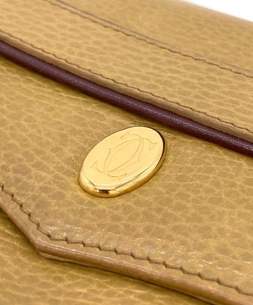 Cartier（カルティエ）Cartier (カルティエ) クラッチバッグ ライトブラウンの古着・服飾アイテム