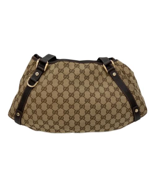 GUCCI（グッチ）GUCCI (グッチ) ワンショルダーバッグ ベージュの古着・服飾アイテム