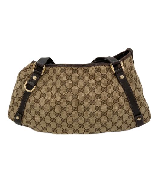 GUCCI（グッチ）GUCCI (グッチ) ワンショルダーバッグ ベージュの古着・服飾アイテム