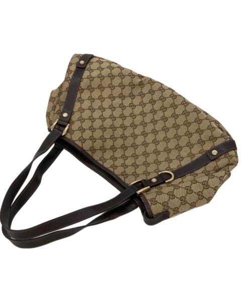 GUCCI（グッチ）GUCCI (グッチ) ワンショルダーバッグ ベージュの古着・服飾アイテム