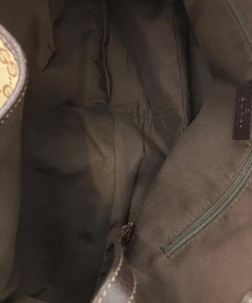 GUCCI（グッチ）GUCCI (グッチ) ワンショルダーバッグ ベージュの古着・服飾アイテム