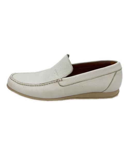 a.testoni（アテストーニ）a.testoni (アテストーニ) スリッポン ホワイト サイズ:24cmの古着・服飾アイテム