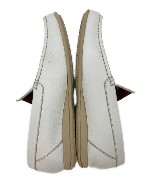 a.testoni（アテストーニ）a.testoni (アテストーニ) スリッポン ホワイト サイズ:24cmの古着・服飾アイテム