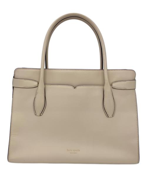 Kate Spade（ケイトスペード）Kate Spade (ケイトスペード) ハンドバッグ ベージュの古着・服飾アイテム