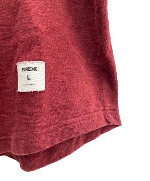 SUPREME（シュプリーム）SUPREME (シュプリーム) 長袖カットソー ボルドー サイズ:Ｌの古着・服飾アイテム