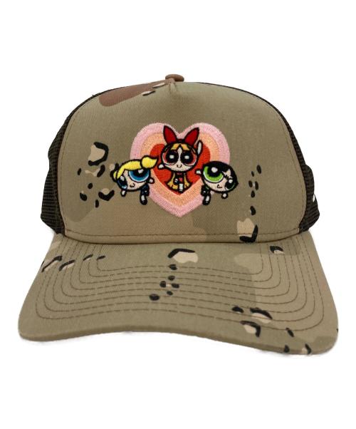 New Era（ニューエラ）New Era (ニューエラ) The Powerpuff Girls (パワーパフガールズ) キャップ ブラウンの古着・服飾アイテム