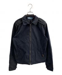 POLO RALPH LAUREN（ポロ・ラルフローレン）の古着「スイングトップ」｜ブラック