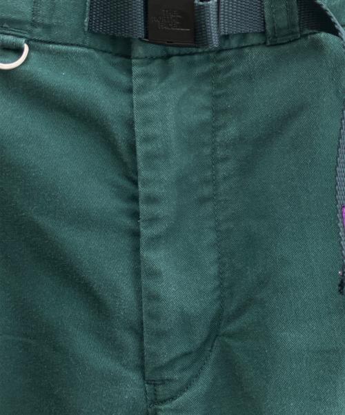 THE NORTHFACE PURPLELABEL（ザ・ノースフェイス パープルレーベル）THE NORTHFACE PURPLELABEL (ザ・ノースフェイス パープルレーベル) Stretch Twill Tapered Pants グリーン サイズ:32の古着・服飾アイテム