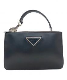 PRADA（プラダ）の古着「2WAYハンドバッグ」｜ブラック