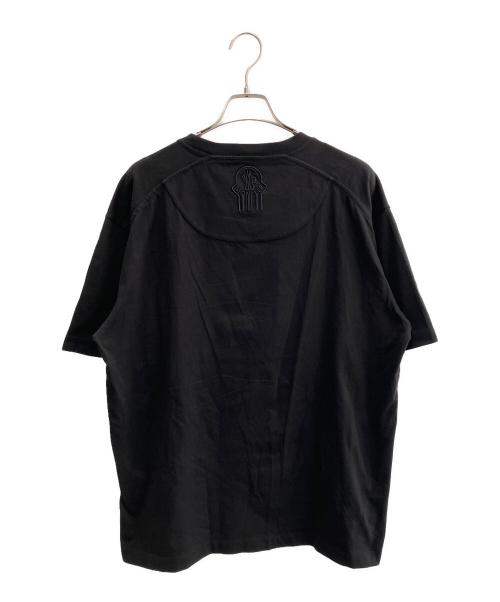 MONCLER（モンクレール）MONCLER (モンクレール) 半袖カットソー ブラック サイズ:Lの古着・服飾アイテム