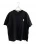 MONCLER（モンクレール）の古着「半袖カットソー」｜ブラック