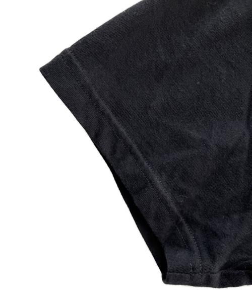 MONCLER（モンクレール）MONCLER (モンクレール) FRAGMENT (フラッグメント) 半袖カットソー ブラック×ホワイト サイズ:Lの古着・服飾アイテム