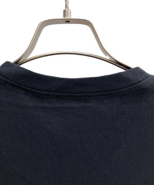 MONCLER（モンクレール）MONCLER (モンクレール) FRAGMENT (フラッグメント) 半袖カットソー ブラック×ホワイト サイズ:Lの古着・服飾アイテム